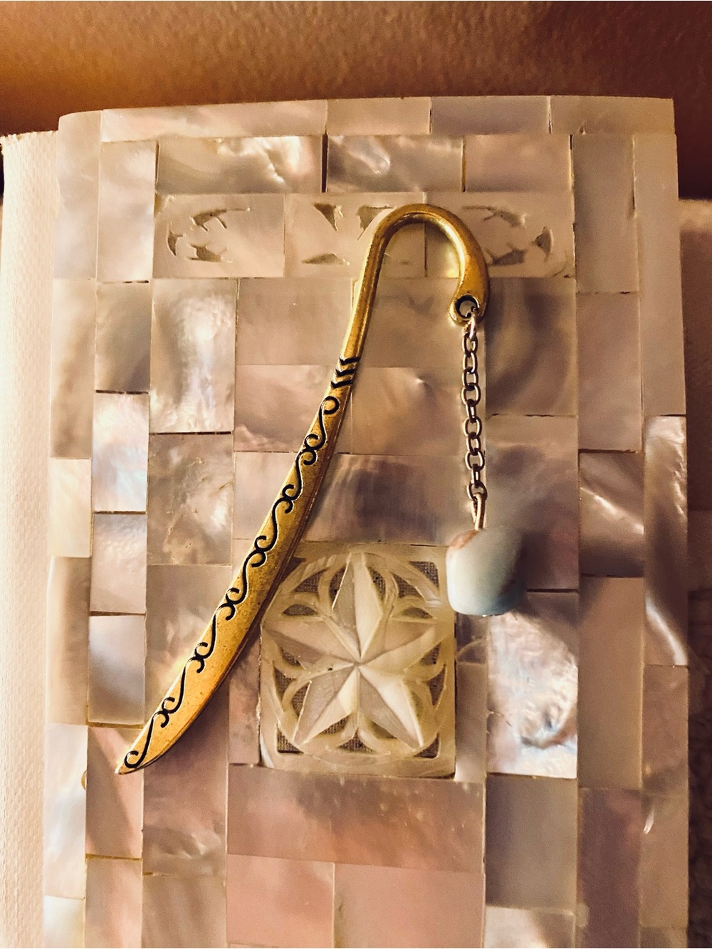 Amazonite bookmark - Picture 2 of 16